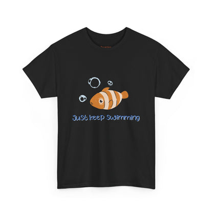 Just Keep Swimming Unisex Cotton Tee – It Ends With Us Inspired Shirt