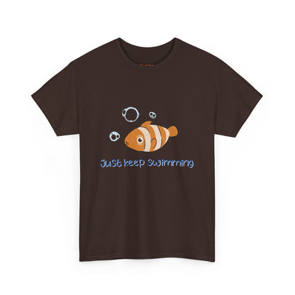Just Keep Swimming Unisex Cotton Tee – It Ends With Us Inspired Shirt