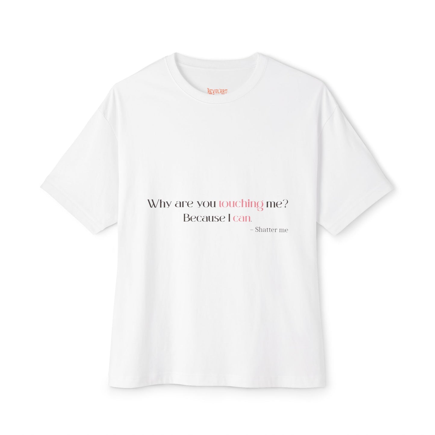 Juliette - Aaron Unisex Oversized Boxy Tee for Shatter Me Fans