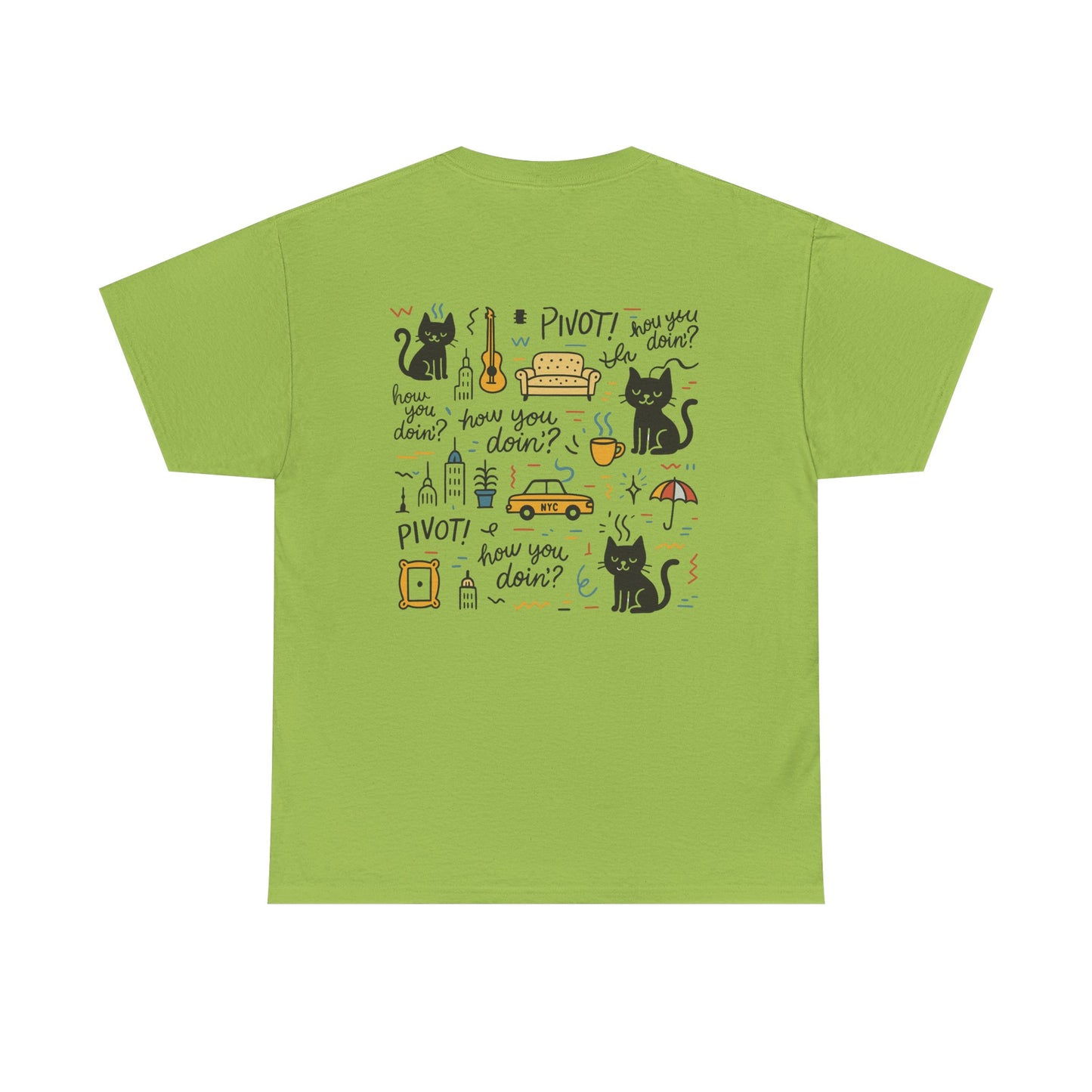 Friends Vibe Unisex Heavy Cotton Tee for Friends Lovers