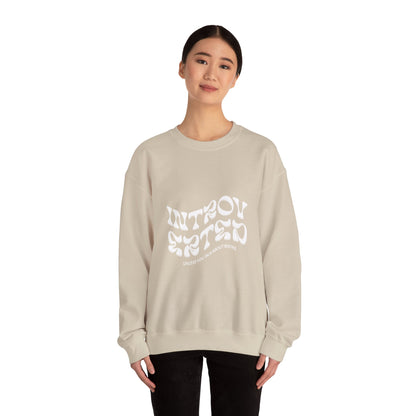 Introverted Book Lovers Sweatshirt - Unisex Heavy Blend™ Crewneck