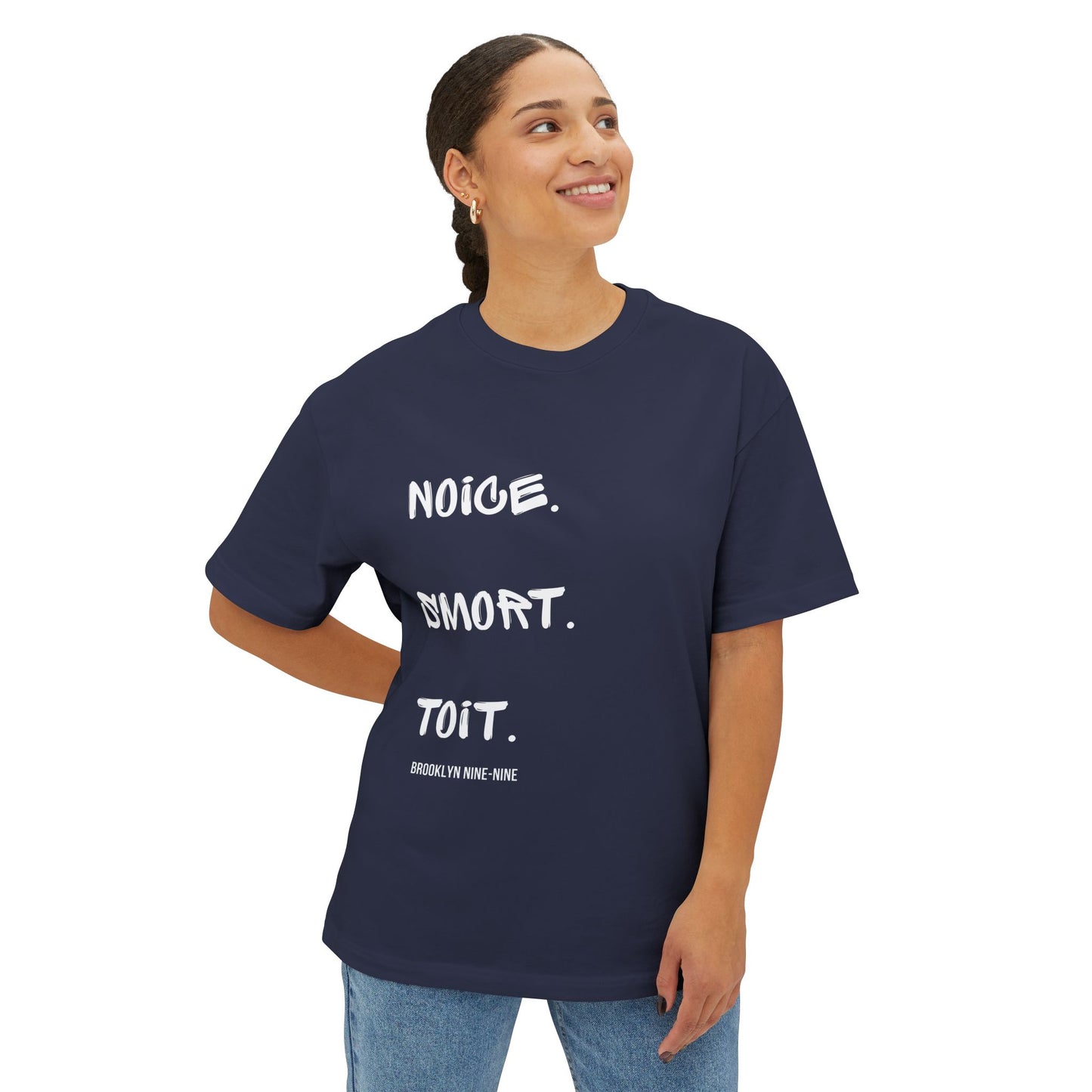 Noice Smort Toit Brooklyn99 T-Shirt | Unisex Boxy Tee