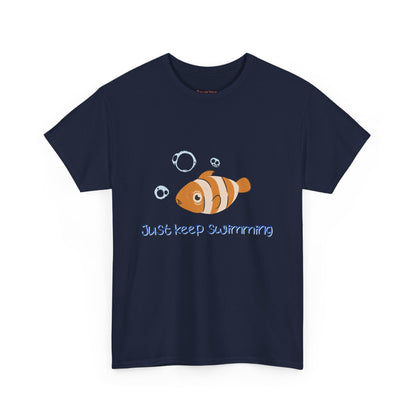 Just Keep Swimming Unisex Cotton Tee – It Ends With Us Inspired Shirt