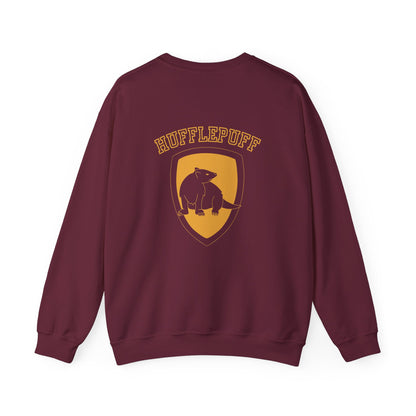 Hufflepuff Crewneck Sweatshirt - Unisex Heavy Blend™ | Cozy & Stylish for Fans