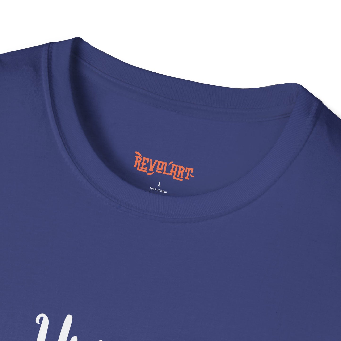 Cute HUGSY Graphic Unisex Softstyle T-Shirt, Holiday Gift, Casual Wear, Cute T-Shirt, Fun Apparel, Christmas Shirt for Friends Lovers
