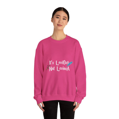 It's LeviOsa Not LeviOsA Crewneck Sweatshirt | Wizard Sweatshirt for Potter Fans