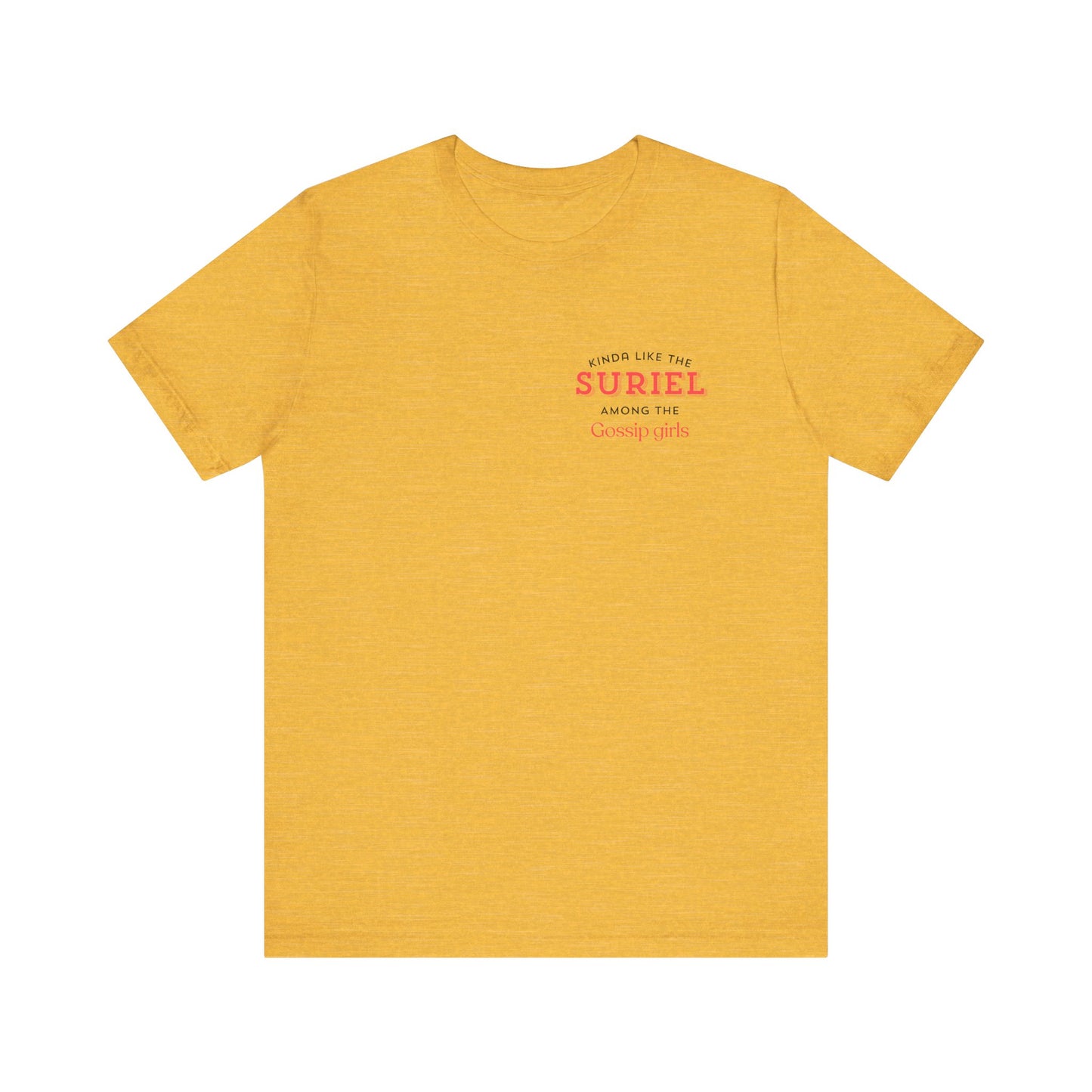 Suriel among gossip Unisex Jersey Short Sleeve Tee