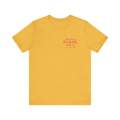 Suriel among gossip Unisex Jersey Short Sleeve Tee