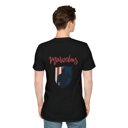 Marvelous Unisex Softstyle T-Shirt - Motivational Graphic Tee for Everyday Inspiration