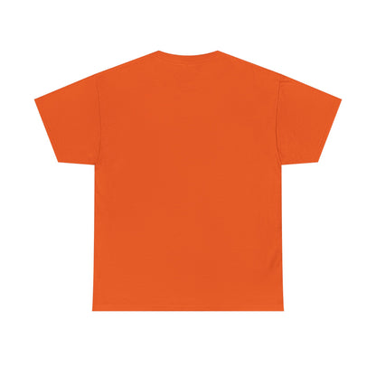 Cute Ghosty Bookwork Unisex Heavy Cotton Tee