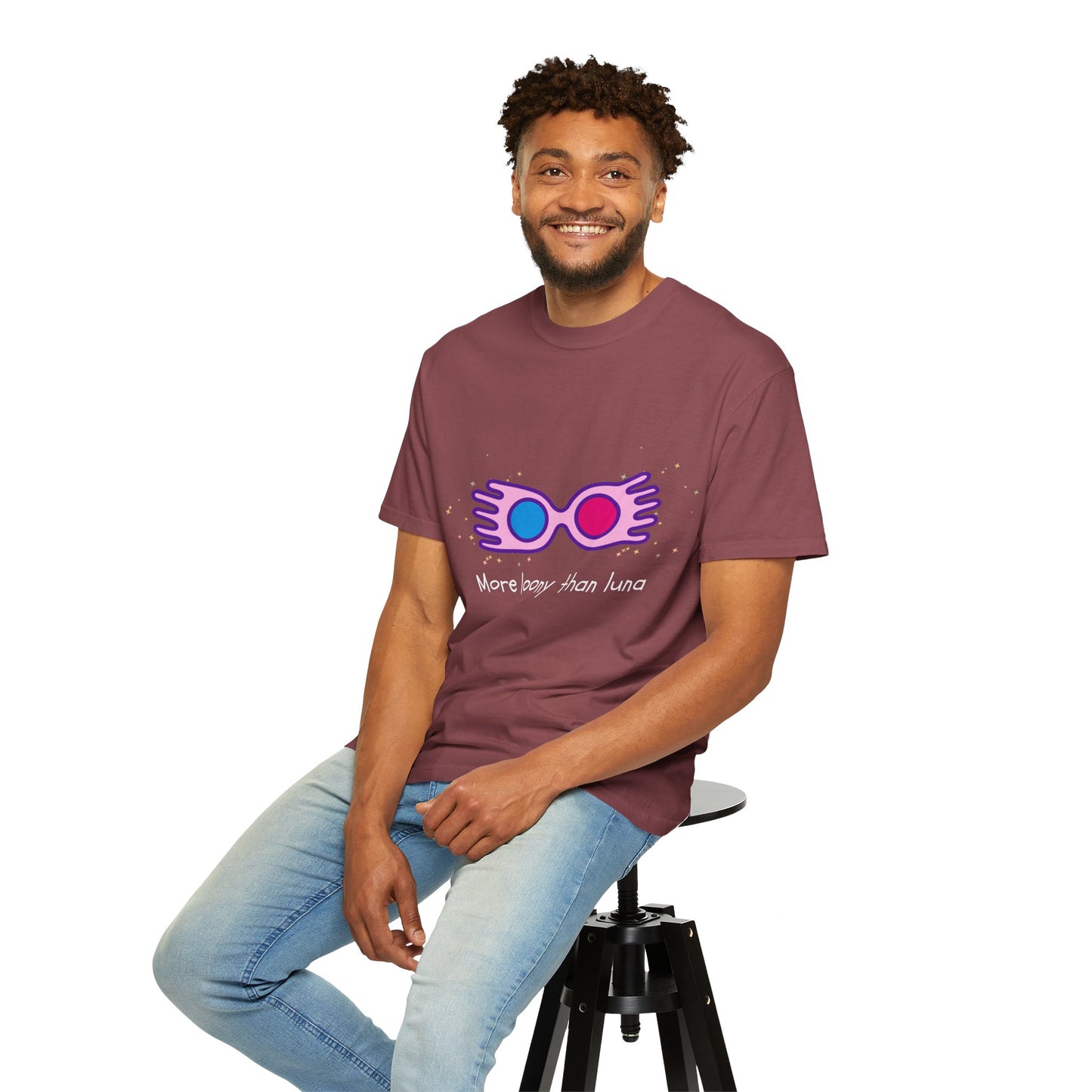 Loony Luna | Harry Potter | Unisex Garment-Dyed T-shirt