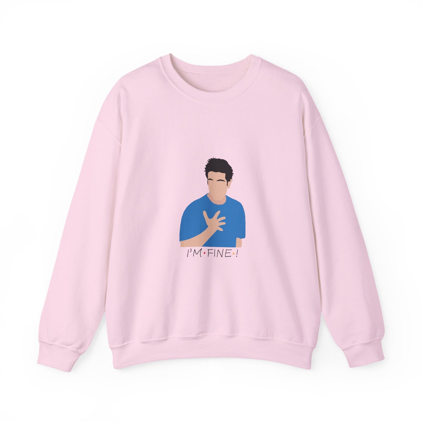 Ross mental breakdown Unisex Heavy Blend™ Crewneck Sweatshirt