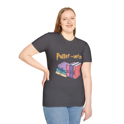 Potter-verse Unisex Softstyle T-Shirt - Perfect for Book Lovers & Fans