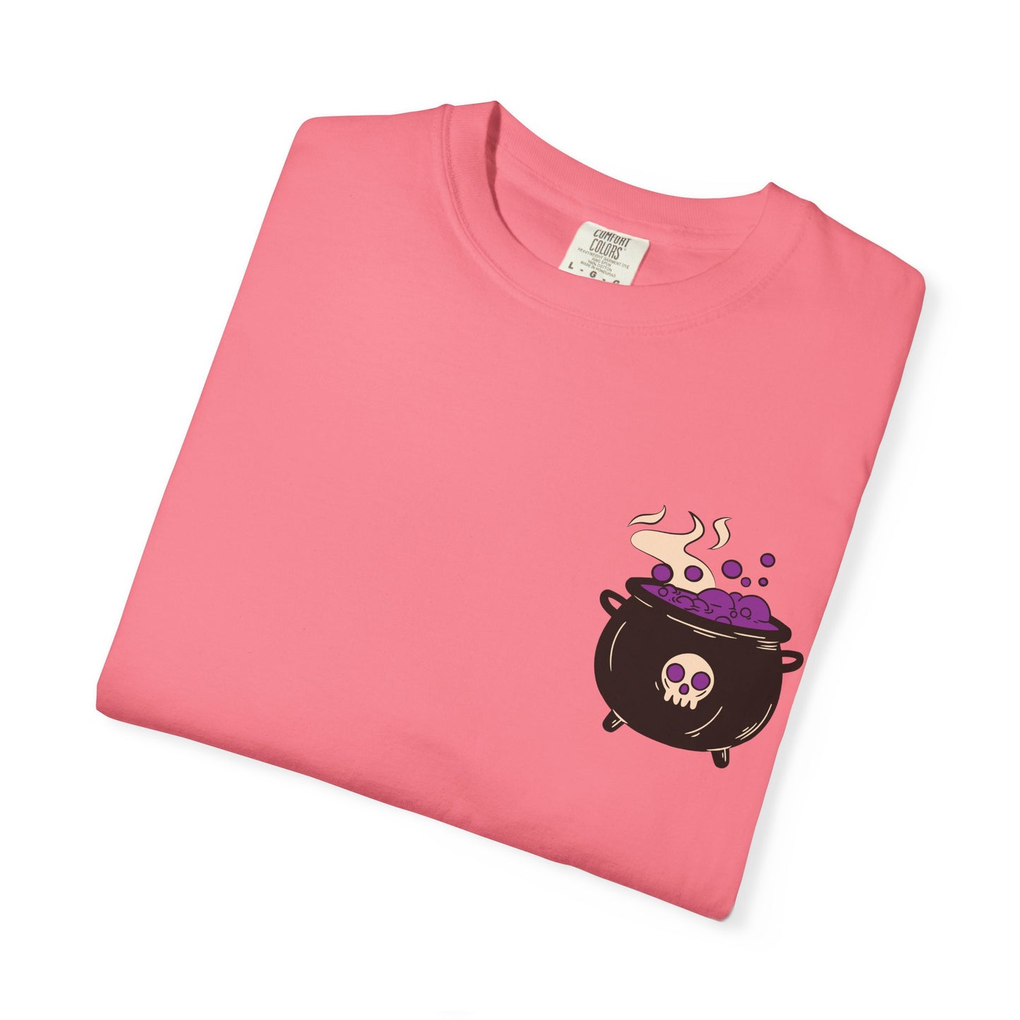 Cauldron Boil Me Halloween Unisex Garment-Dyed T-shirt