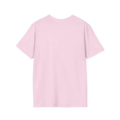 Cute HUGSY Graphic Unisex Softstyle T-Shirt, Holiday Gift, Casual Wear, Cute T-Shirt, Fun Apparel, Christmas Shirt for Friends Lovers