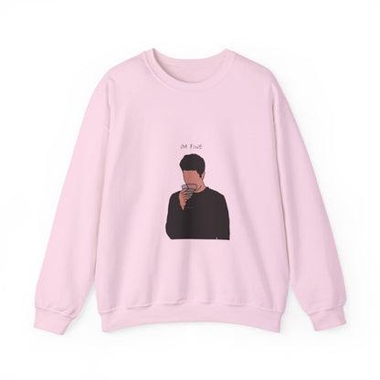 Ross ‘I'm fine’ Unisex Heavy Blend™ Crewneck Sweatshirt