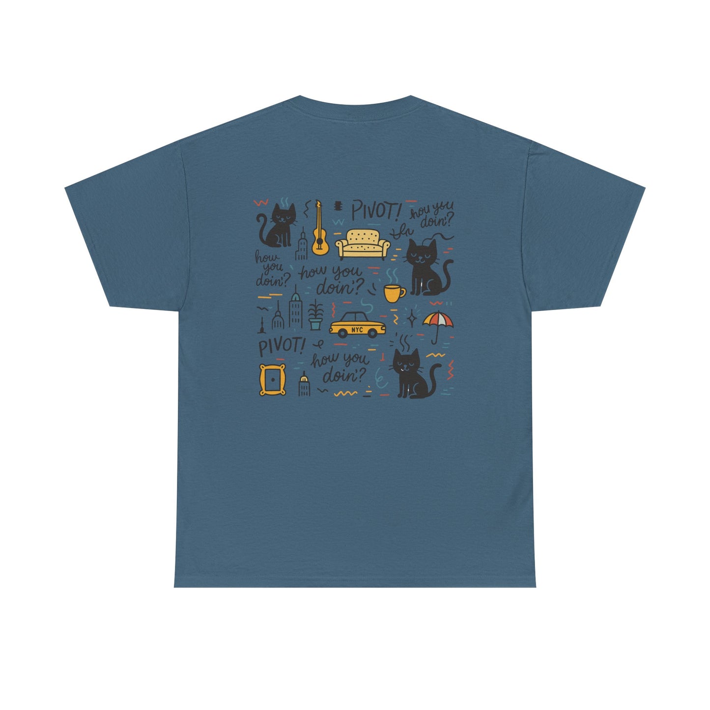 Friends Vibe Unisex Heavy Cotton Tee for Friends Lovers