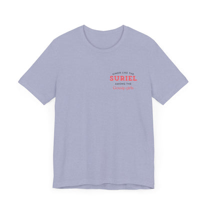 Suriel among gossip Unisex Jersey Short Sleeve Tee