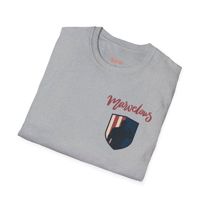 Marvelous Unisex Softstyle T-Shirt - Motivational Graphic Tee for Everyday Inspiration