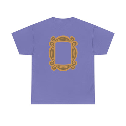 F.R.I.E.N.D.S Peephole Frame Unisex Heavy Cotton Tee