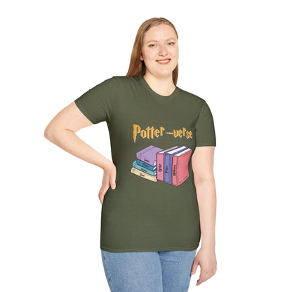 Potter-verse Unisex Softstyle T-Shirt - Perfect for Book Lovers & Fans