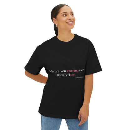 Juliette - Aaron Unisex Oversized Boxy Tee for Shatter Me Fans