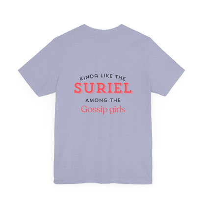 Suriel among gossip Unisex Jersey Short Sleeve Tee