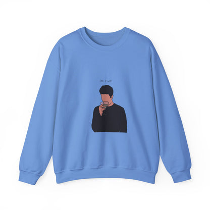 Ross ‘I'm fine’ Unisex Heavy Blend™ Crewneck Sweatshirt