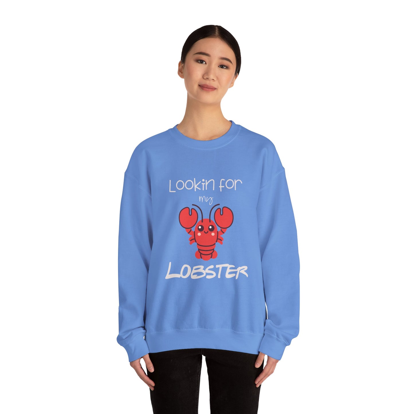 Playful Lobster Humor Sweatshirt | Funny Seafood Crewneck for Lobster Lovers, Gifts for Her, Beach Party Apparel, Casual Outfit, [...]