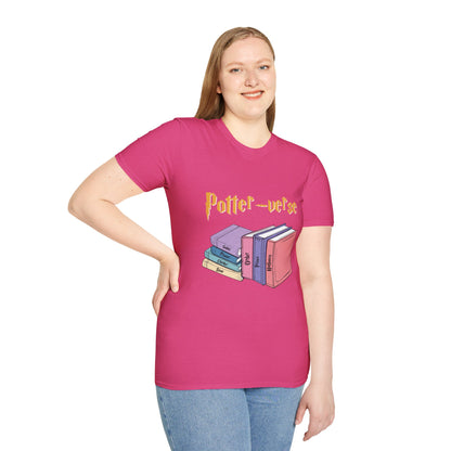 Potter-verse Unisex Softstyle T-Shirt - Perfect for Book Lovers & Fans