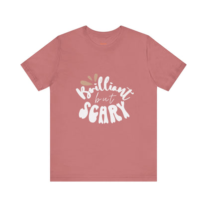Brilliant but Scary Unisex Tee - Harry Potter | Ron's description of Hermione