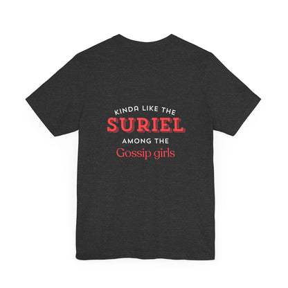 Suriel among gossip Unisex Jersey Short Sleeve Tee