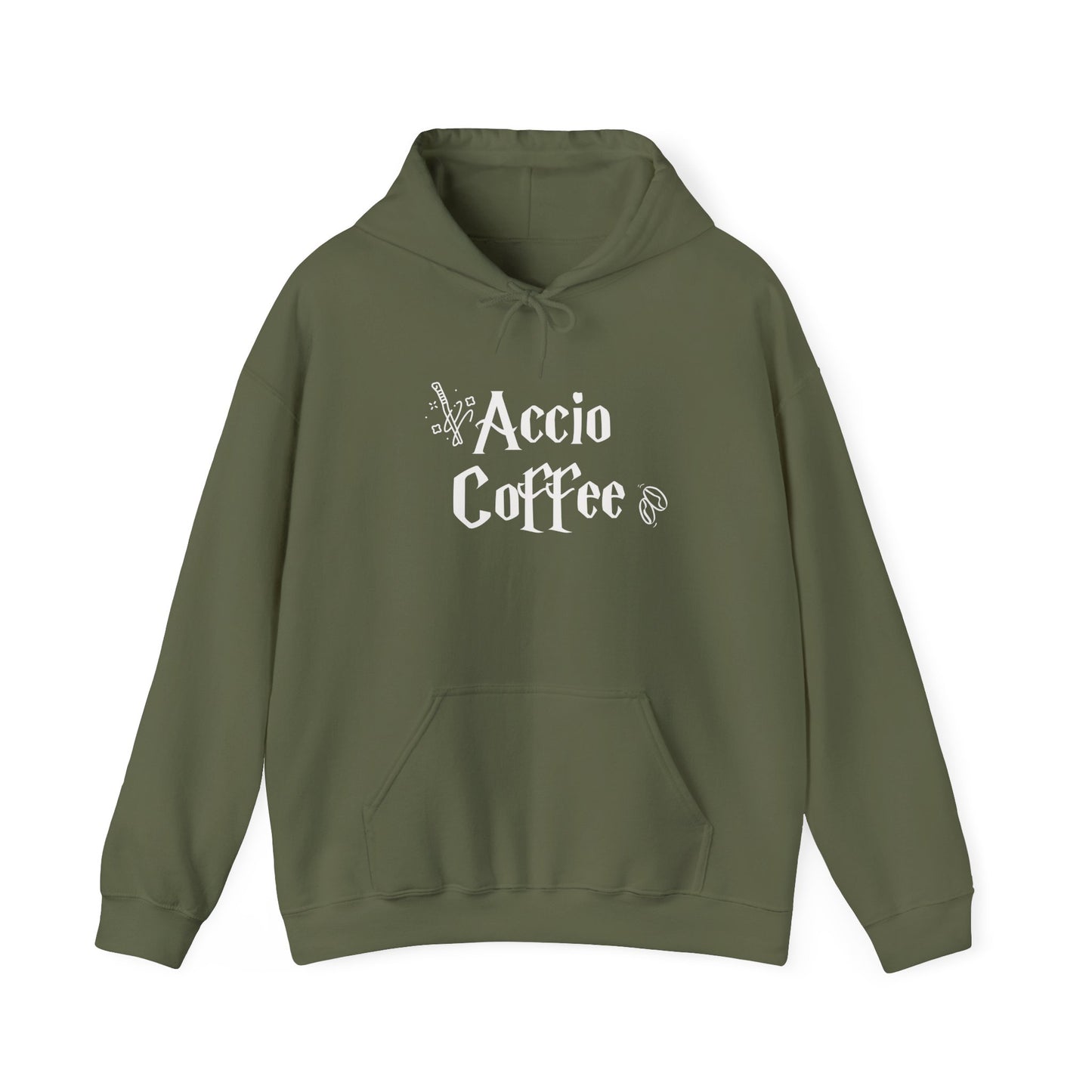 Accio Coffee Hoodie - Unisex Heavy Blend™ Sweatshirt for Coffee Lovers