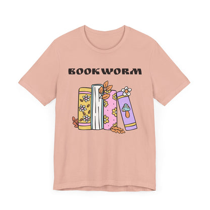BookWorm BookStack Unisex Jersey Short Sleeve Tee