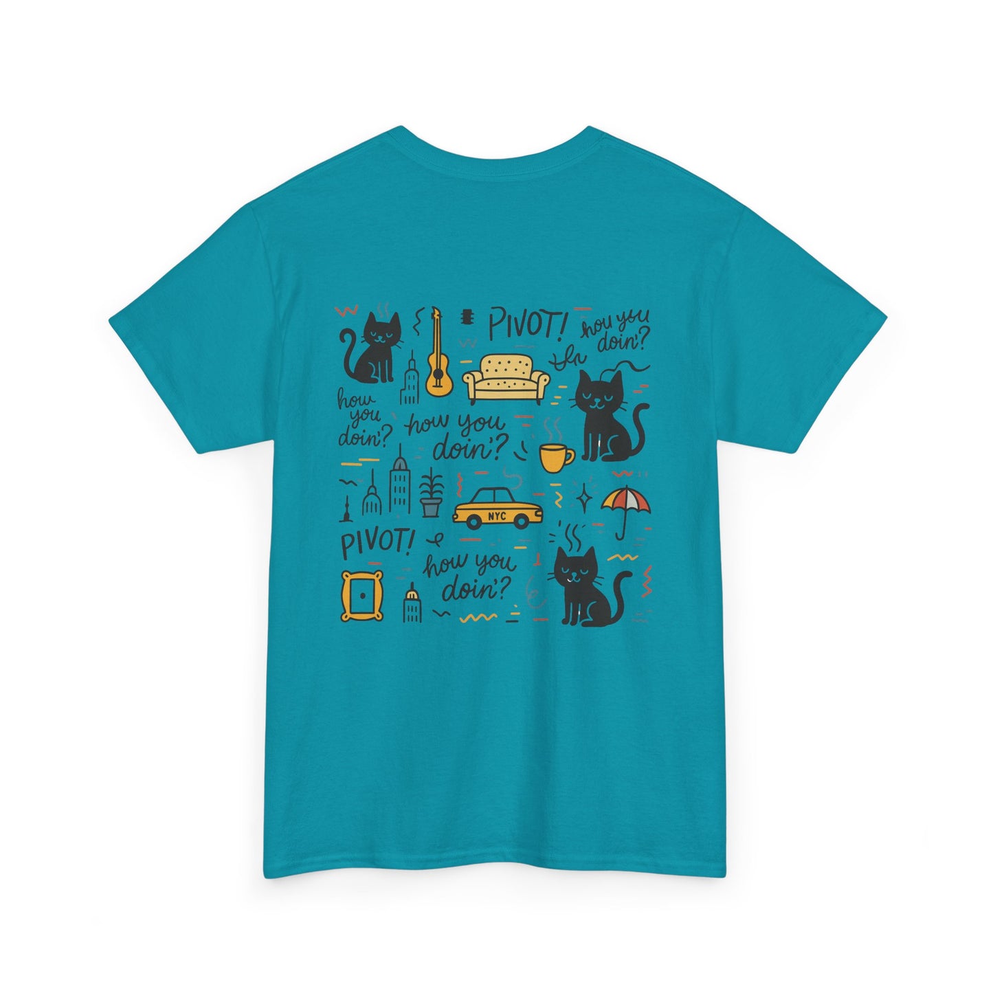 Friends Vibe Unisex Heavy Cotton Tee for Friends Lovers