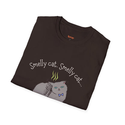 “Smelly Cat” Unisex Graphic Tee – Friends TV Show Inspired | Phoebe Buffay Tribute