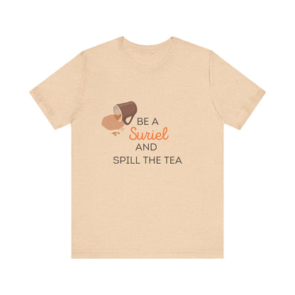 Suriel and Tea Unisex Jersey Short Sleeve Tee