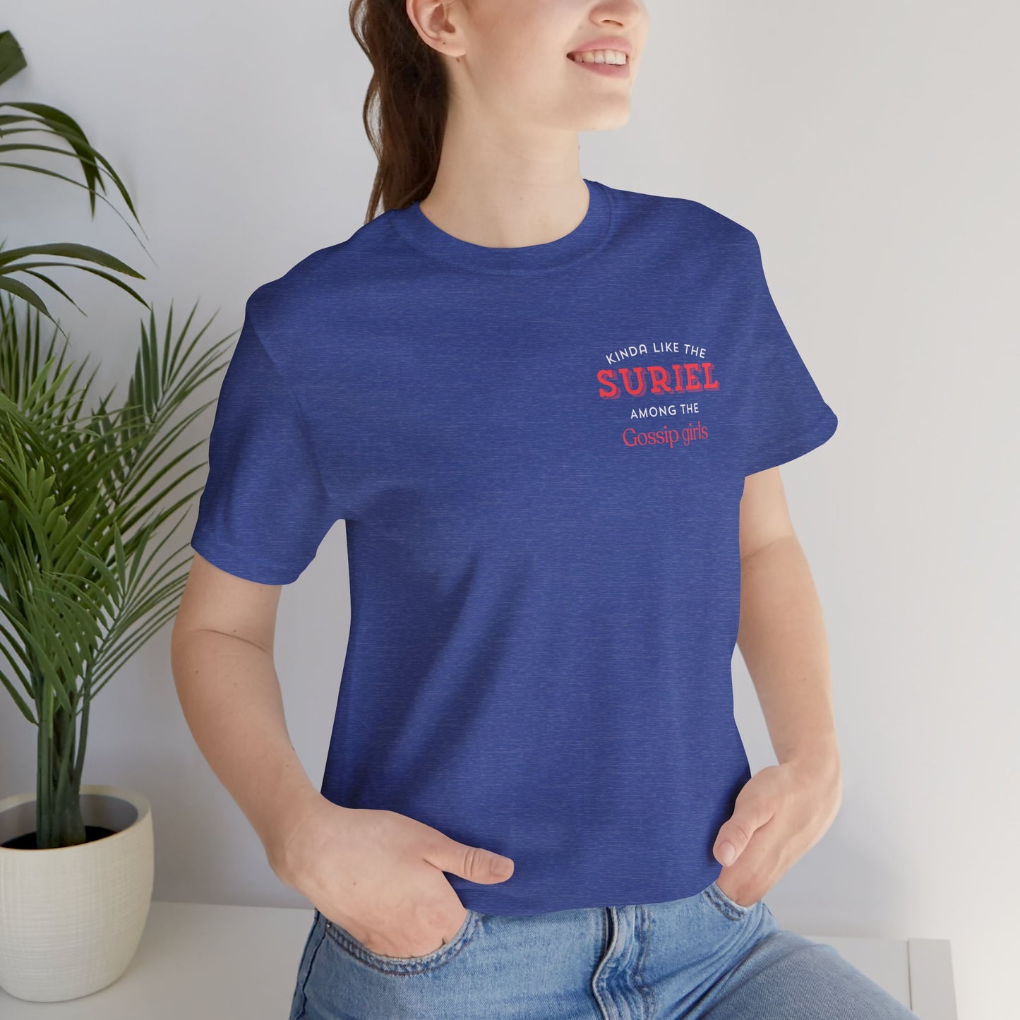 Suriel among gossip Unisex Jersey Short Sleeve Tee