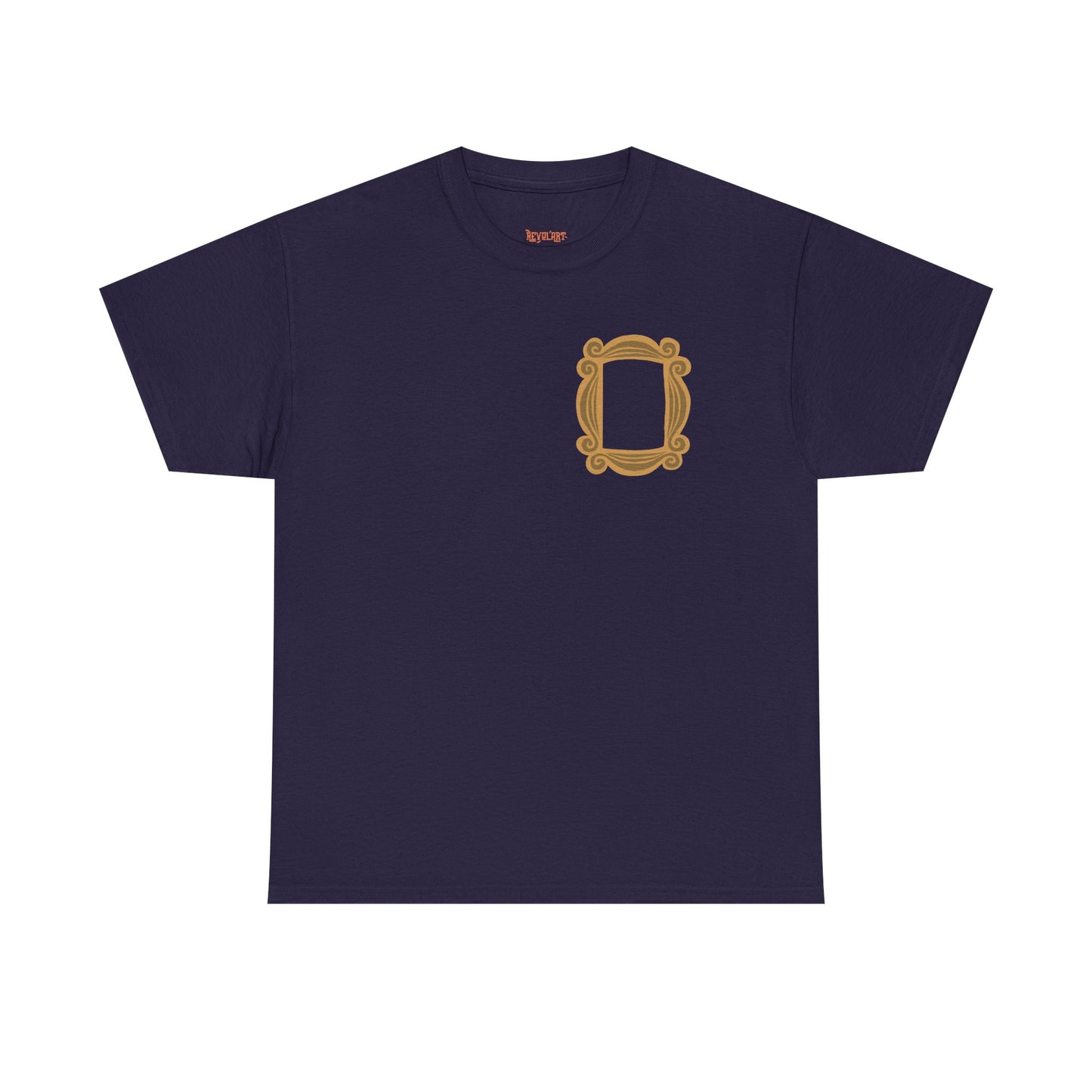 F.R.I.E.N.D.S Peephole Frame Unisex Heavy Cotton Tee