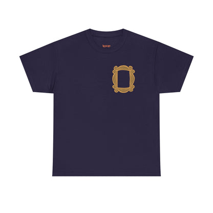 F.R.I.E.N.D.S Peephole Frame Unisex Heavy Cotton Tee
