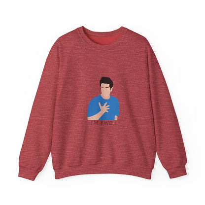 Ross mental breakdown Unisex Heavy Blend™ Crewneck Sweatshirt