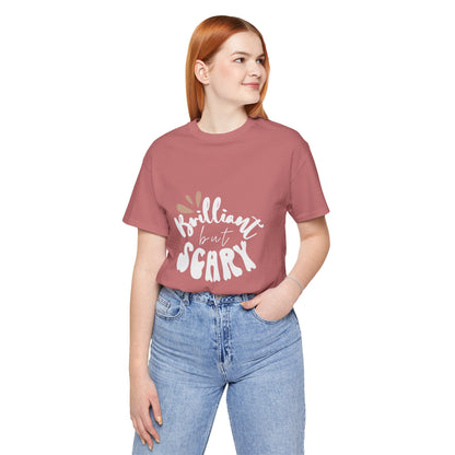 Brilliant but Scary Unisex Tee - Harry Potter | Ron's description of Hermione
