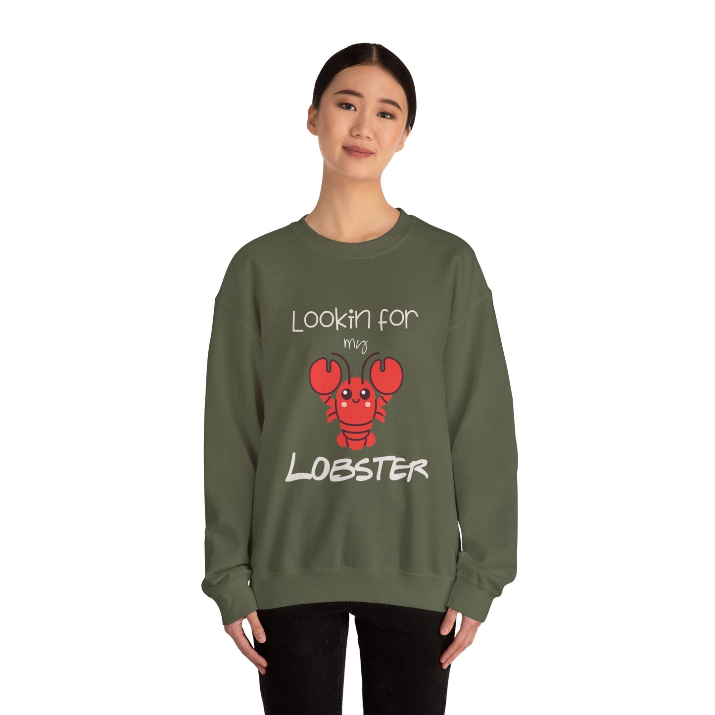Playful Lobster Humor Sweatshirt | Funny Seafood Crewneck for Lobster Lovers, Gifts for Her, Beach Party Apparel, Casual Outfit, [...]