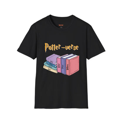 Potter-verse Unisex Softstyle T-Shirt - Perfect for Book Lovers & Fans