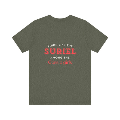 Suriel among gossip Unisex Jersey Short Sleeve Tee