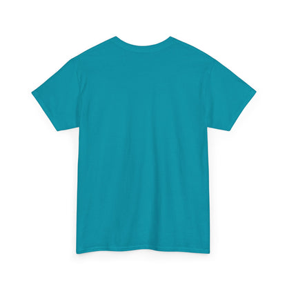 Cute Ghosty Bookwork Unisex Heavy Cotton Tee