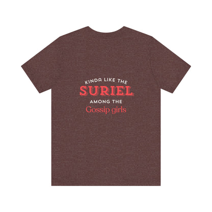 Suriel among gossip Unisex Jersey Short Sleeve Tee