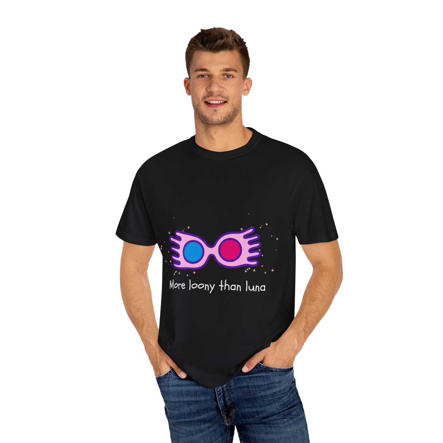 Loony Luna | Harry Potter | Unisex Garment-Dyed T-shirt