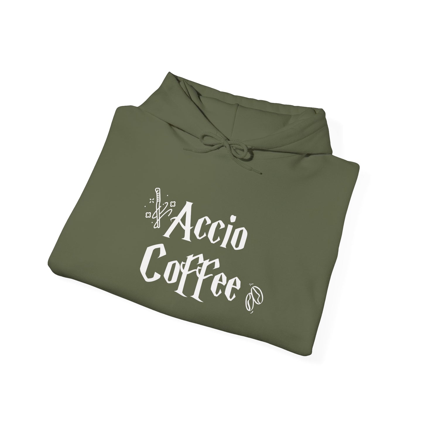 Accio Coffee Hoodie - Unisex Heavy Blend™ Sweatshirt for Coffee Lovers