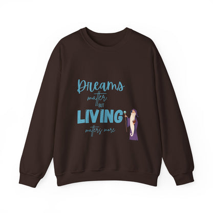 Living Matters Crewneck Sweatshirt - Harry Potter | Dumblebore Quotes